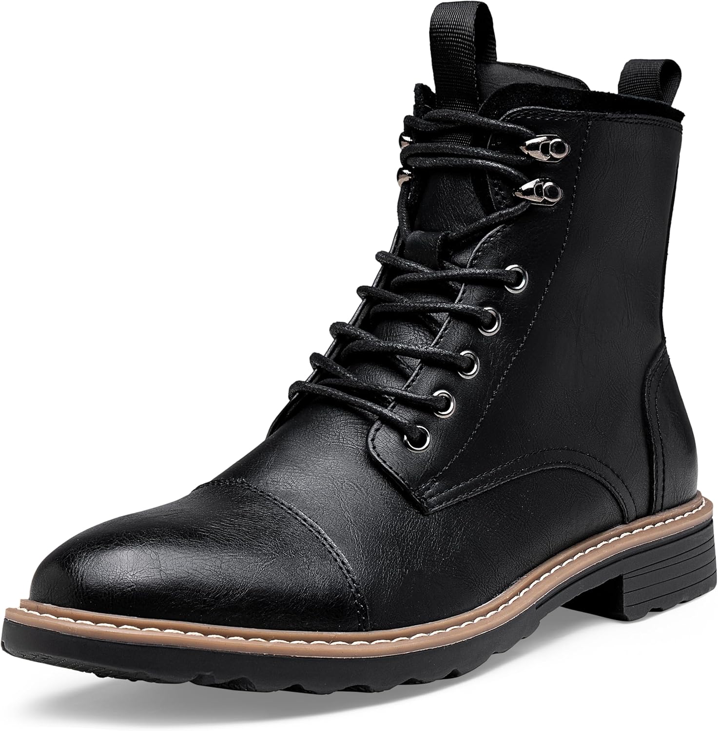 Vostey Mens Boots Motorcycle Casual Chukka Boots for Men