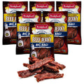 Sweet Baby Rays Honey BBQ Beef Jerky 10 oz Pack of 6 - High Protein