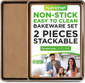 Nonstick XL Cookie Sheets 22 x 16 - Extra Large Baking Trays
