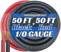 1/0 Gauge 50 ft Black & Red Ultra-Flexible Battery Cable