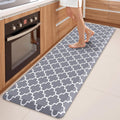 Anti Fatigue Kitchen Mat 22 in x 72 in Grey - 4/5 in Thick Comfort