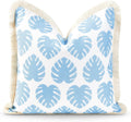 Hofdeco Premium Coastal Style Pillow Cover for Indoor Outdoor Use