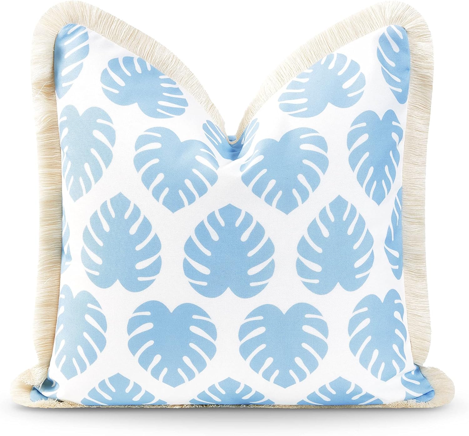 Hofdeco Premium Coastal Style Pillow Cover for Indoor Outdoor Use