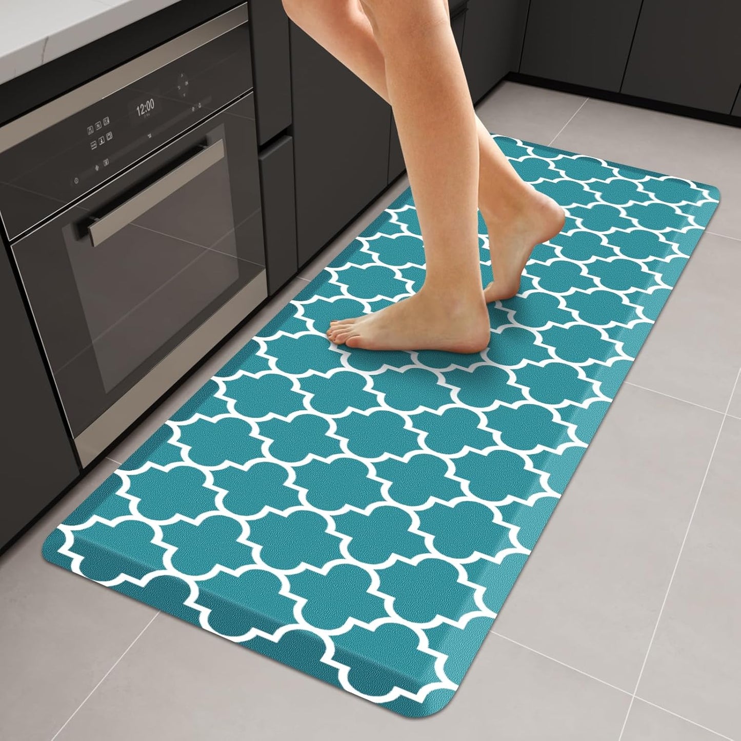 WISELIFE Anti Fatigue Floor Mat for Kitchen and Office Use