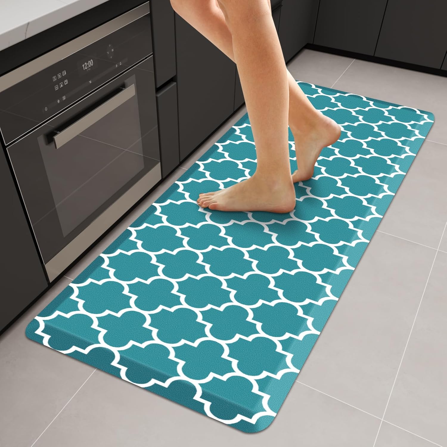 WISELIFE Anti Fatigue Floor Mat for Kitchen and Office Use