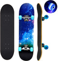 Skateboards with Colorful Flashing Wheels for All Ages