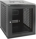 12U Wall Mount Rack Network Cabinet for 19 IT Equipment - Compact