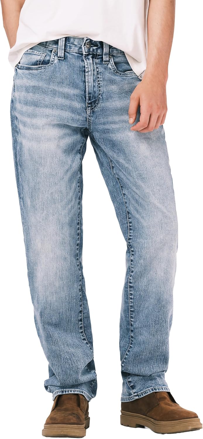 Buffalo David Bitton Mens Relaxed Straight Leg Driven Jean Review