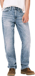 Buffalo David Bitton Mens Relaxed Straight Leg Driven (Style KGQ5)