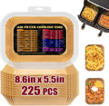 Stop Scrubbing! ZOWVAAM Air Fryer Liners - Easy Cleanup