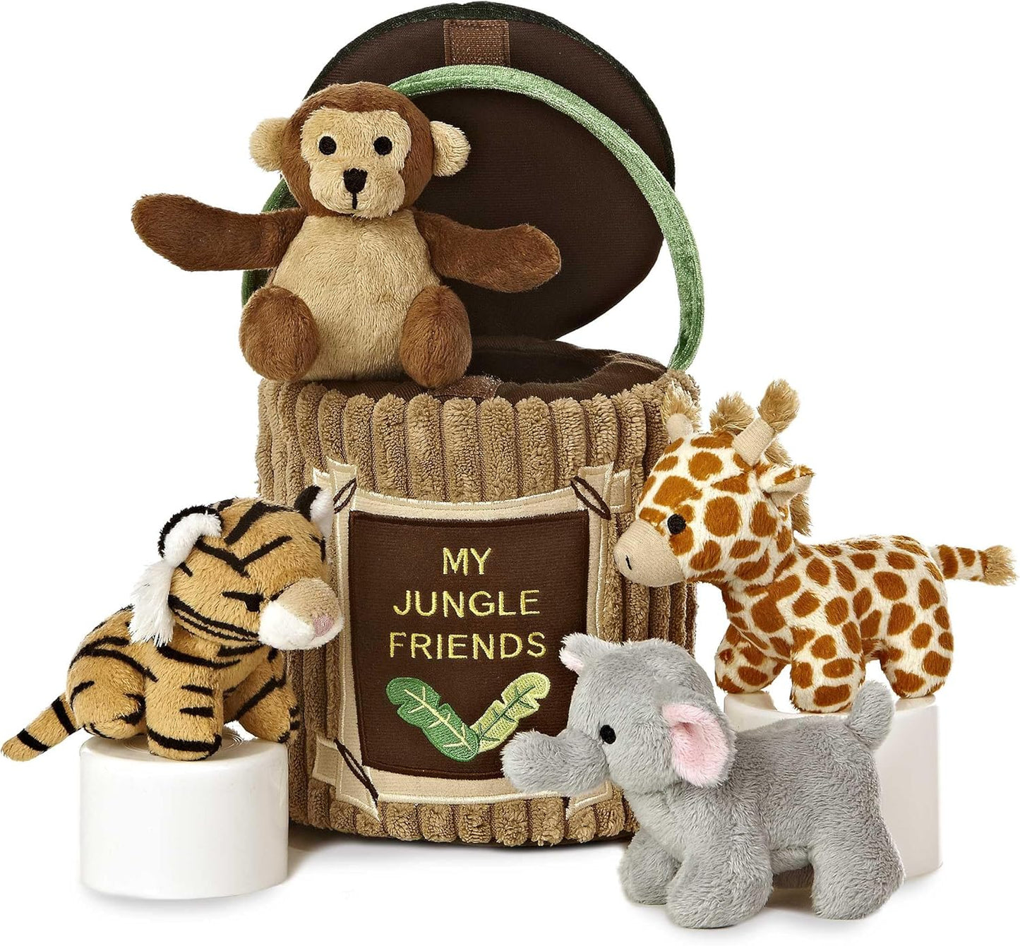 Aurora Baby Stuffed Animal - Sensory Jungle Fun