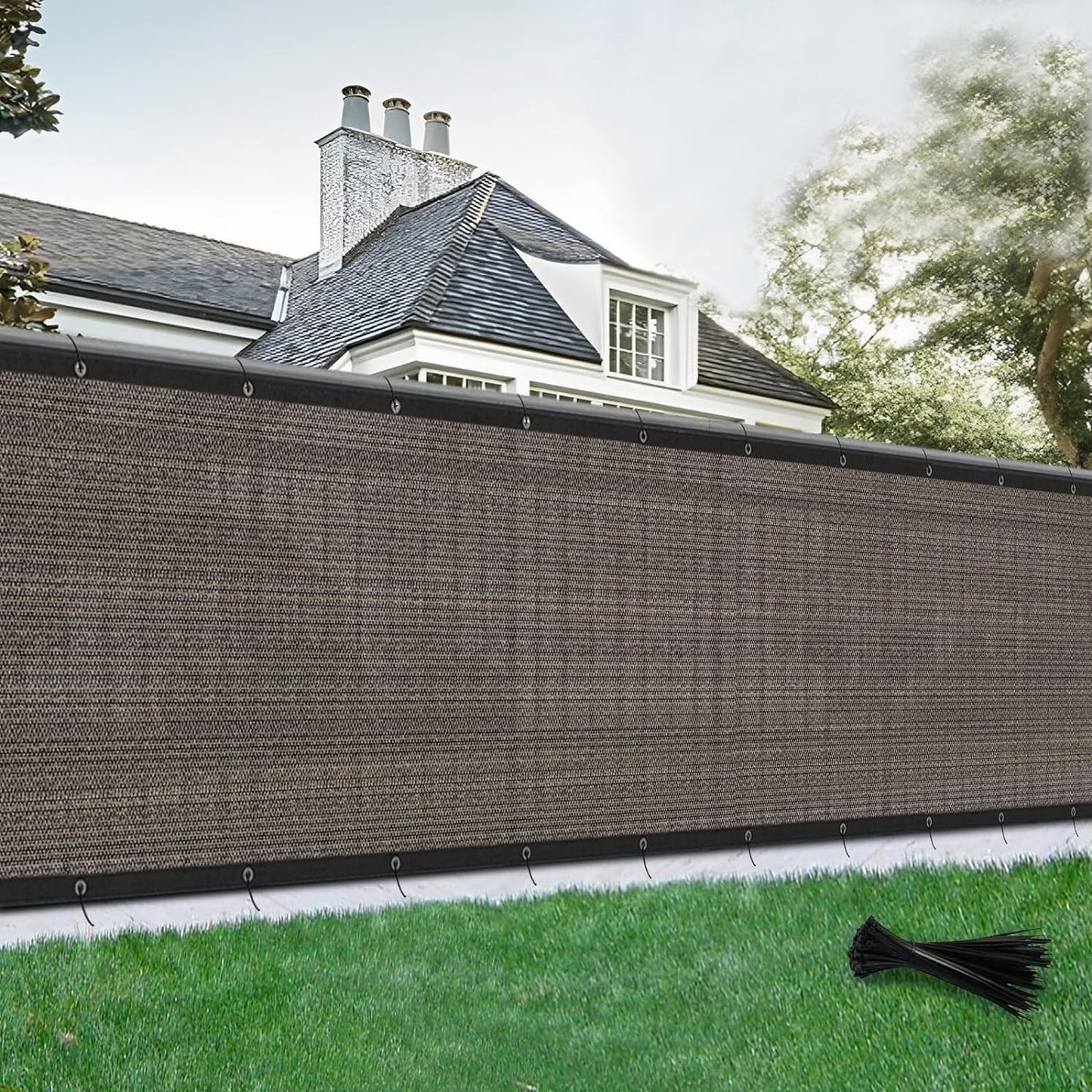 SUNLAX Privacy Fence Screen 5ft x 34ft for Outdoor Spaces