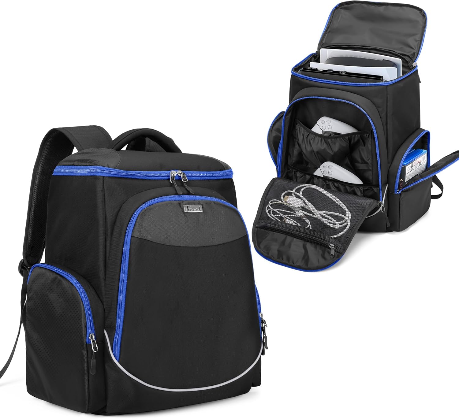 Trunab Gaming Console Backpack for PS5, PS4, Xbox One Travel