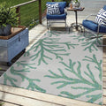 Terrace Outdoor Area Rug 5x8 Washable Indoor/Outdoor Rug - Durable KID