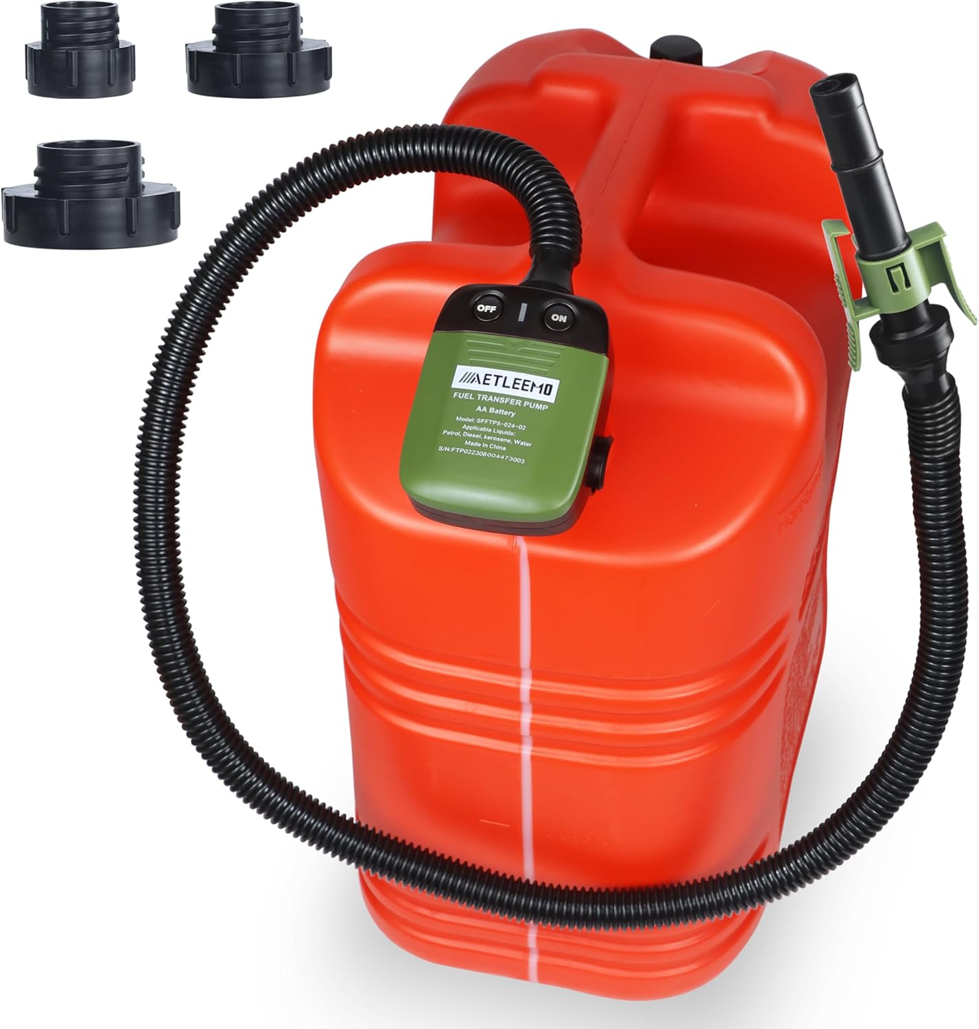 Automatic Fuel Transfer Pump with Auto-Stop Sensor for Easy Use