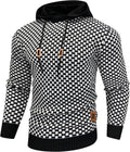 Zaitun Mens Hooded Sweatshirt Slim Fit Knitted Hoodie - Layering (Form