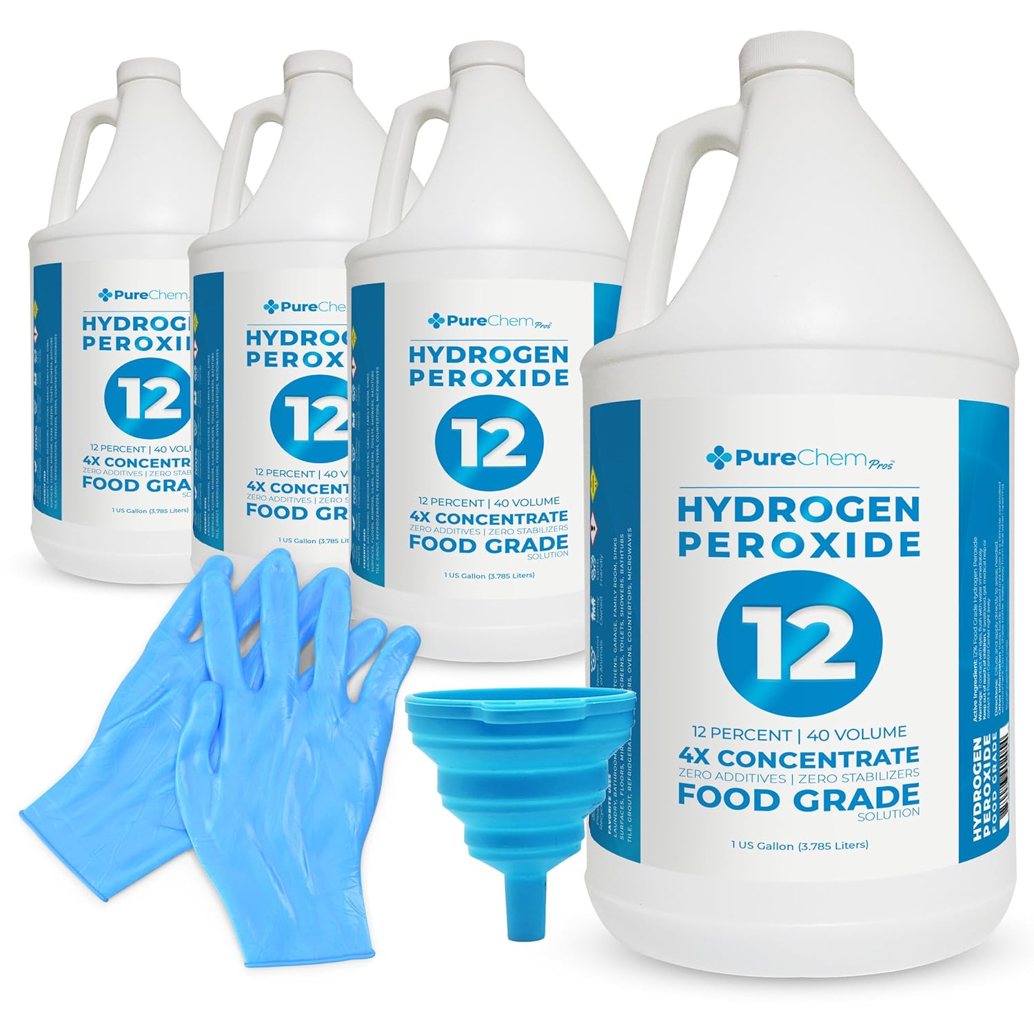 12% Concentrated Food Grade Hydrogen Peroxide for Cleaning