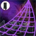 550 LED Spider Web Lights 16.4ft Halloween Outdoor Decoration - Bright