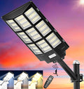 Solar Street Light SL-7200W 450000LM Wide Angle Outdoor - Long Runtime