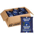 Maxwell House Ground Coffee 42 ct Packets - Smooth, Ready-to-Use