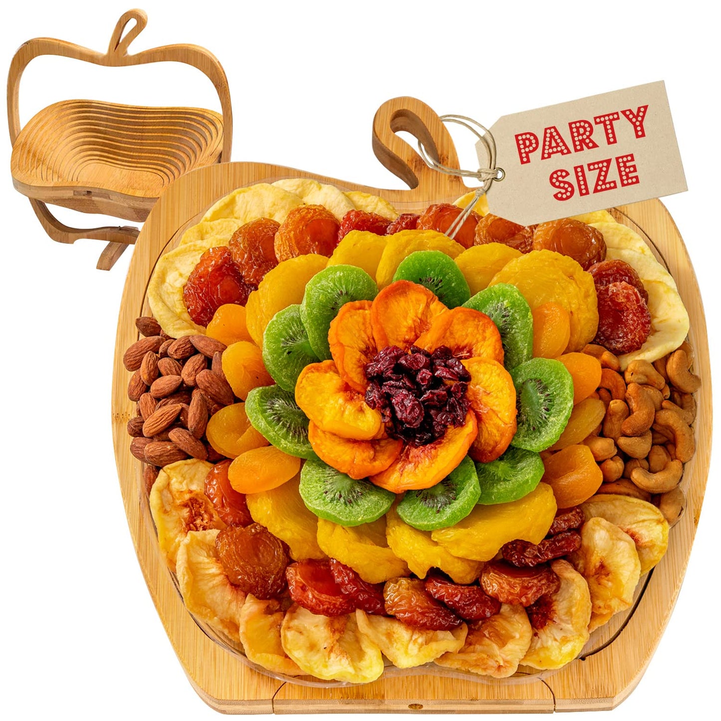 Dried Fruit and Nut Gift Basket for Healthy Snack Lovers