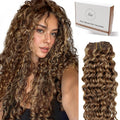 Curly Hair Extensions Clip Ins Highlight 18 in 120g - Natural Curly