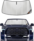 Windshield Sun Shade for Toyota Tundra 2022-2025 - Full Mirror