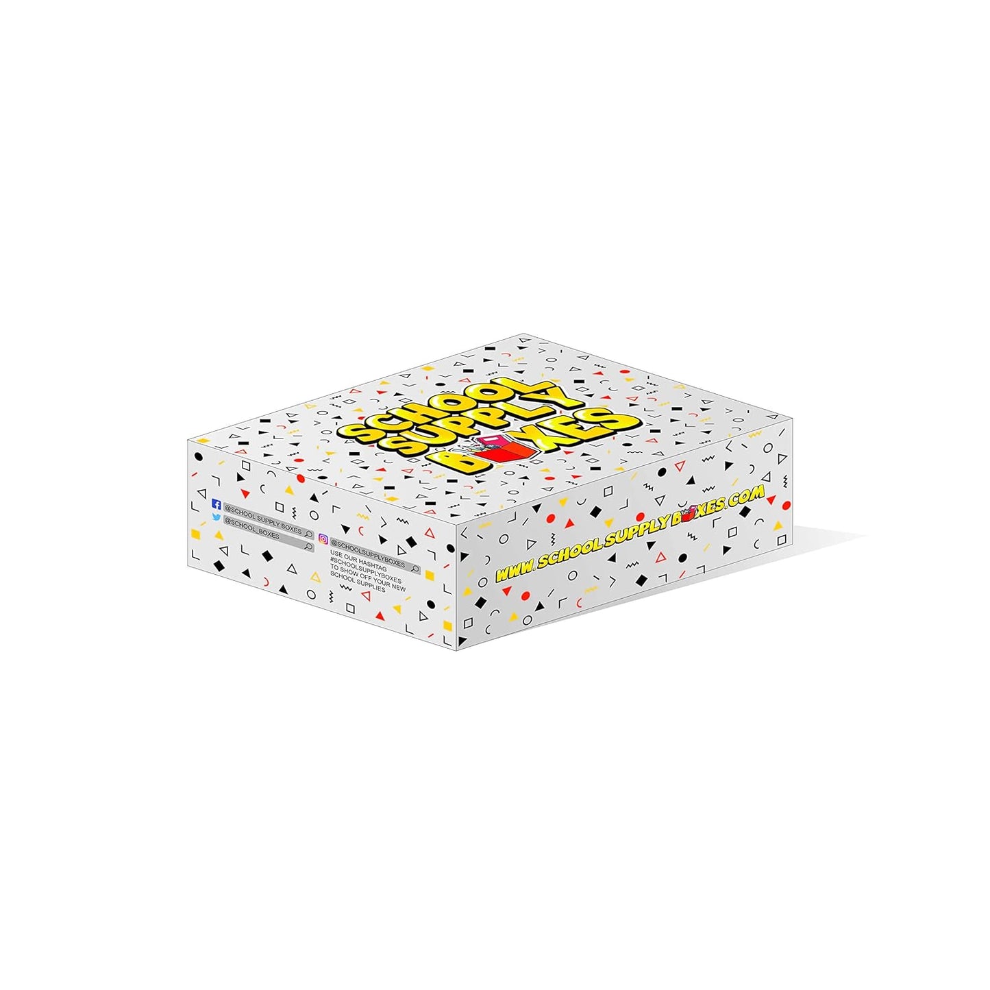Back to School Supply Box for Grades K-5 - 32 Piece Kit