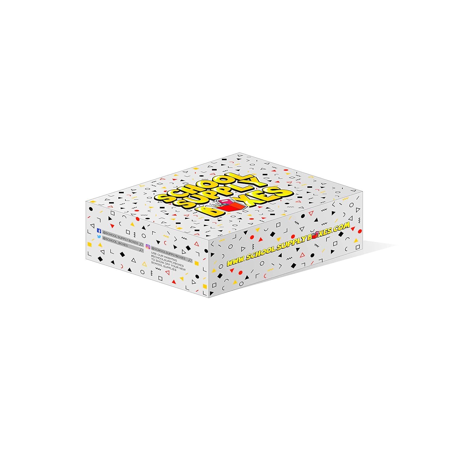 Back to School Supply Box for Grades K-5 - 32 Piece Kit