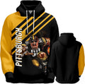 Men's Football Hoodie with City Mascots - Perfect for Fans