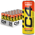 C4 Original Sugar Free Energy Drink Orange Slice - Pre Workout Boost