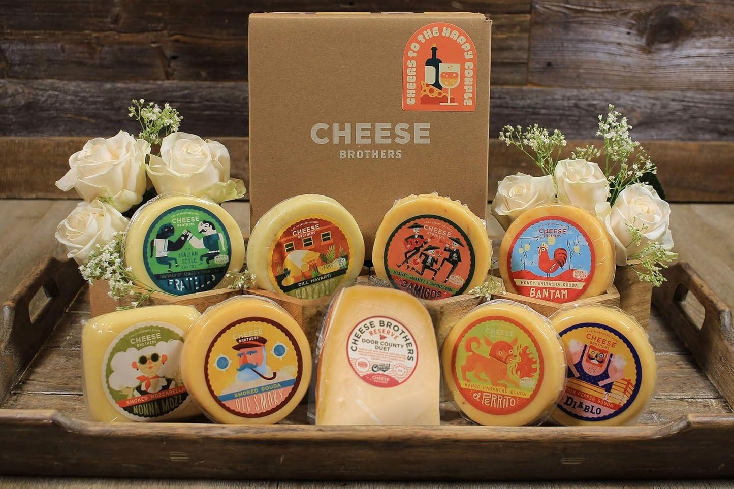 Cheers to the Happy Couple Wedding Engagement Gift Box Review