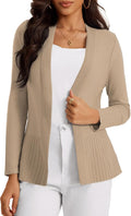 Women's Casual Open Front Sweater Cardigan - Lightweight Draped Style