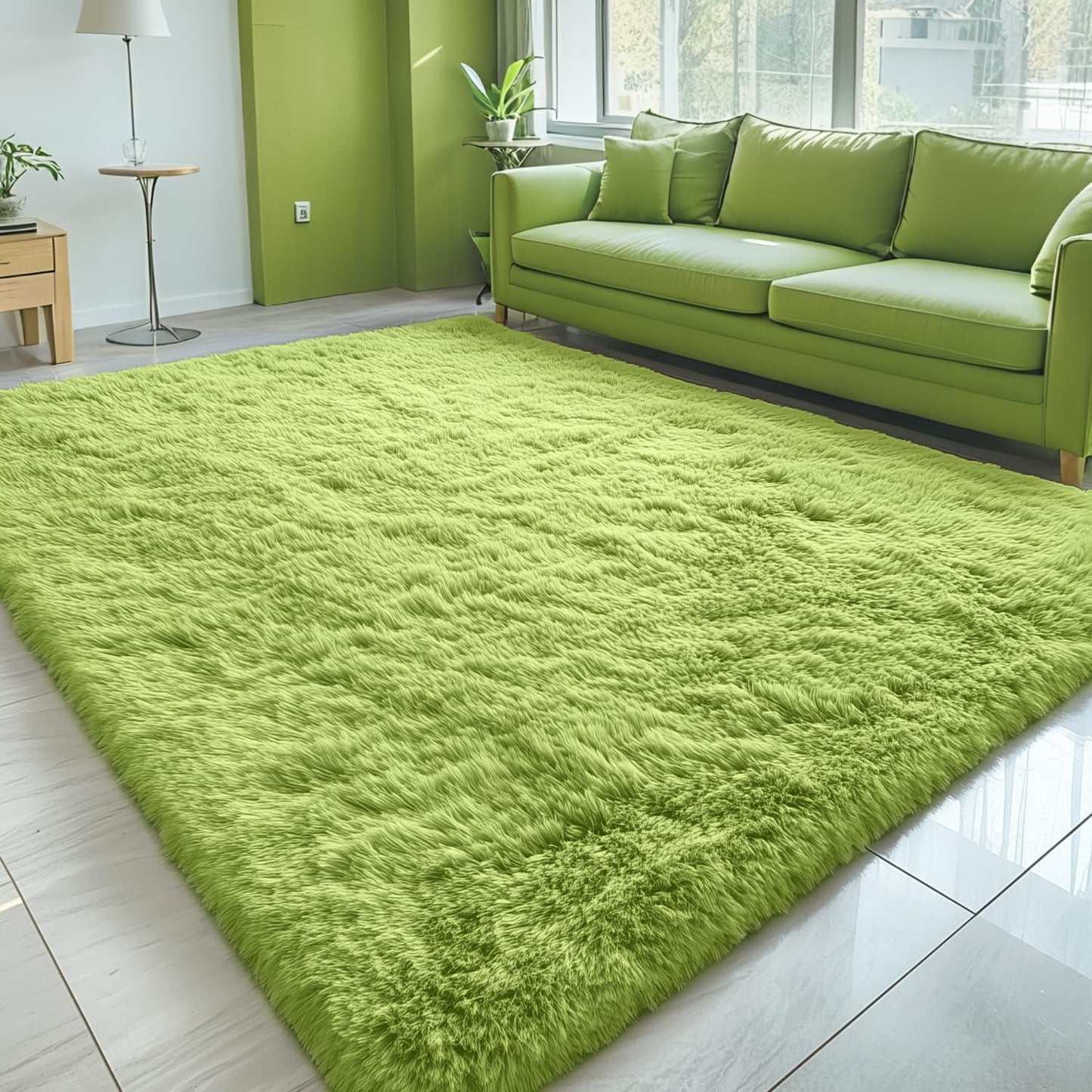 OLANLY 5x8 Machine Washable Area Rug for Living Room and Bedroom