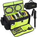 Large DJ Bag Built-in Sturdy Support Board - Spacious DJ Cable Bag