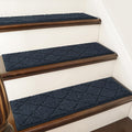 Edging Stair Treads Non-Slip Carpet Mat 28in x 9in - Safe, Low-Profile