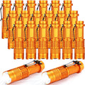 Fumete 20-Piece Mini LED Flashlight Bundle - Compact Tactical Zoom