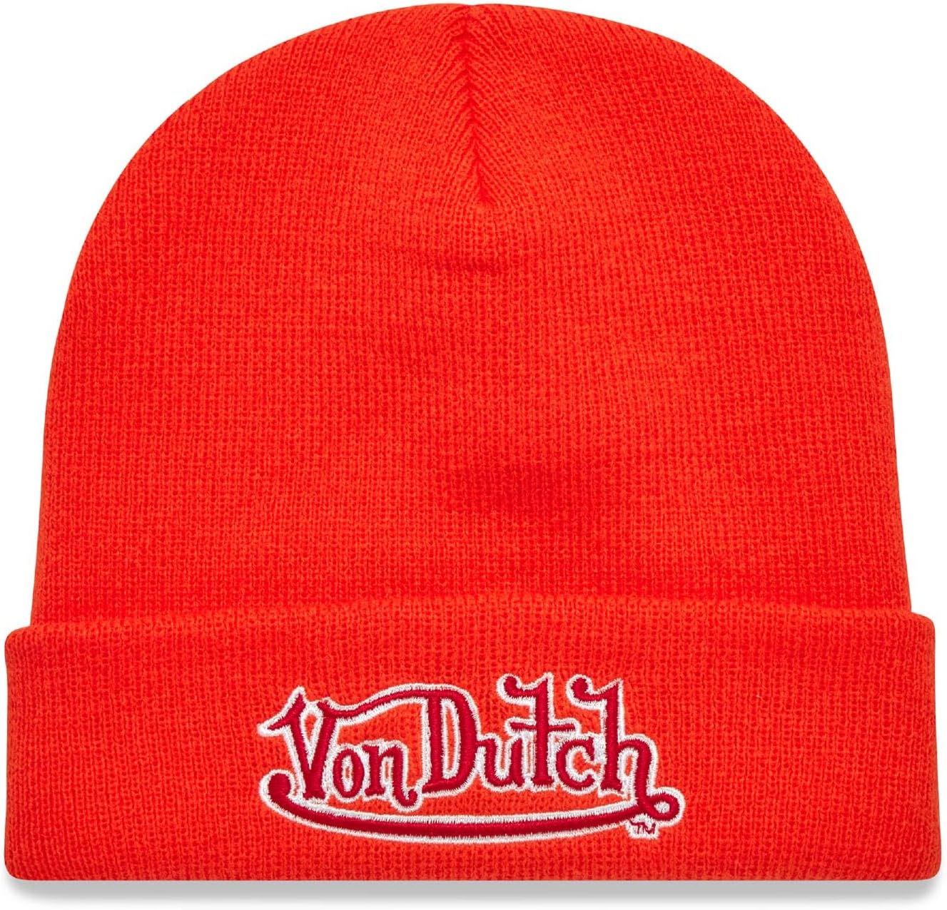 Von Dutch Womens Beanie Hat - Cozy Cuffed Knit Skull Cap