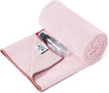 Heathyoga Hot Yoga Towel Non Slip Mat Towel - Thick, Absorbent Grip