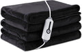 Electric Heated Blanket Twin Size 6284 - Fast Heating, Soft Flannel
