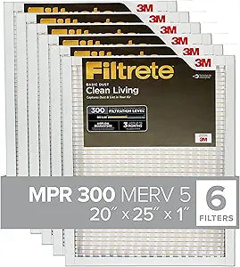 Filtrete 20x25x1 Air Filter for Cleaner Home Air Quality