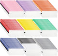 A6 Mesh Zipper Pouch Bulk 200 Pack - Colorful Organization Solution