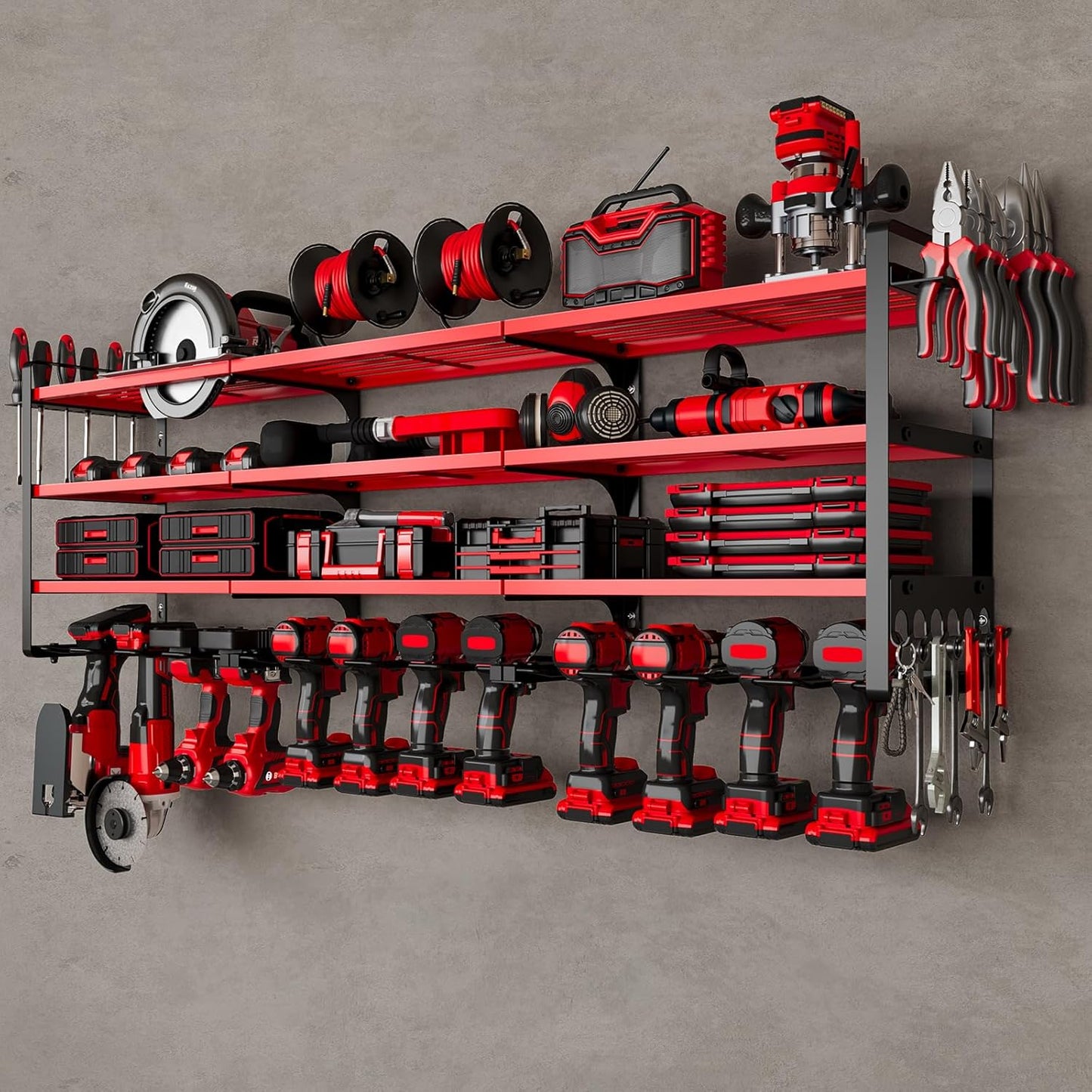 48in Large Power Tools Organizer Wall Mount by NattyDot