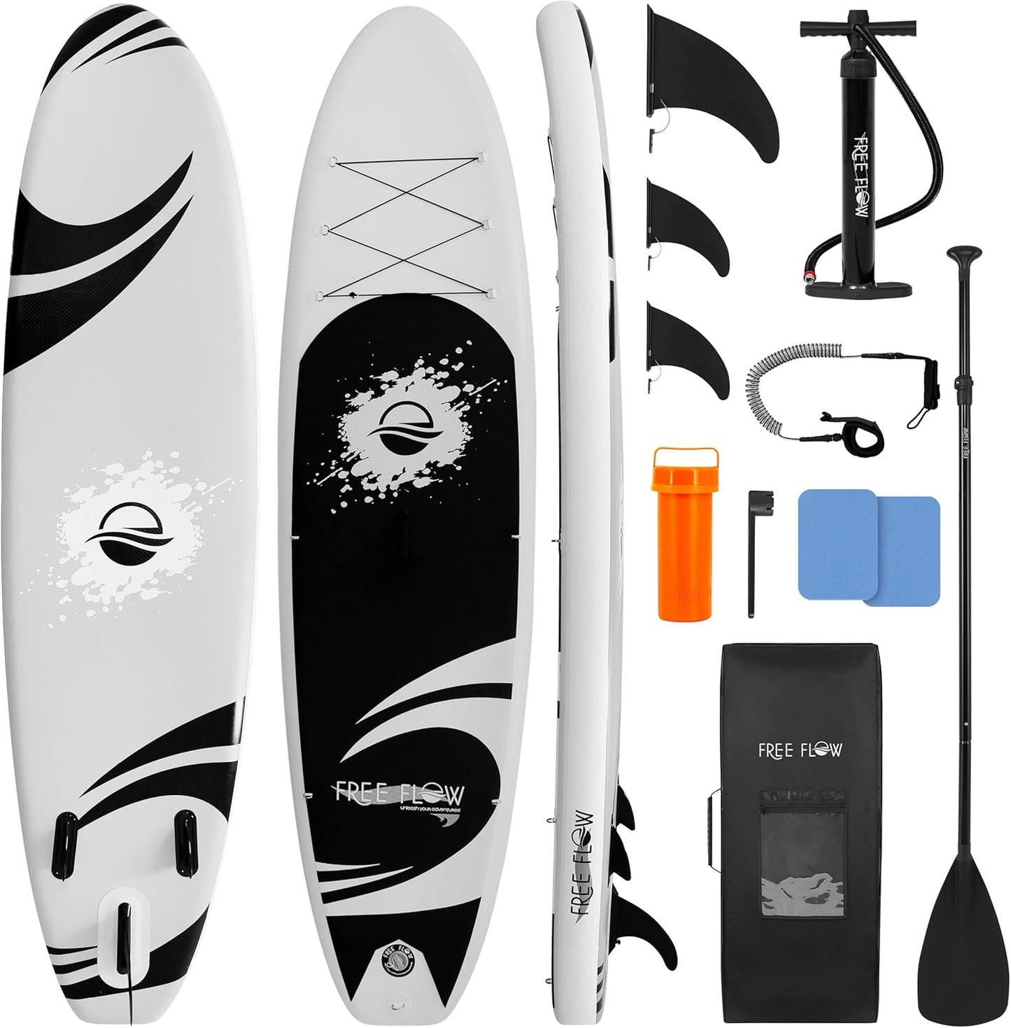 Stand Up Inflatable Paddle Board with Premium Accessories