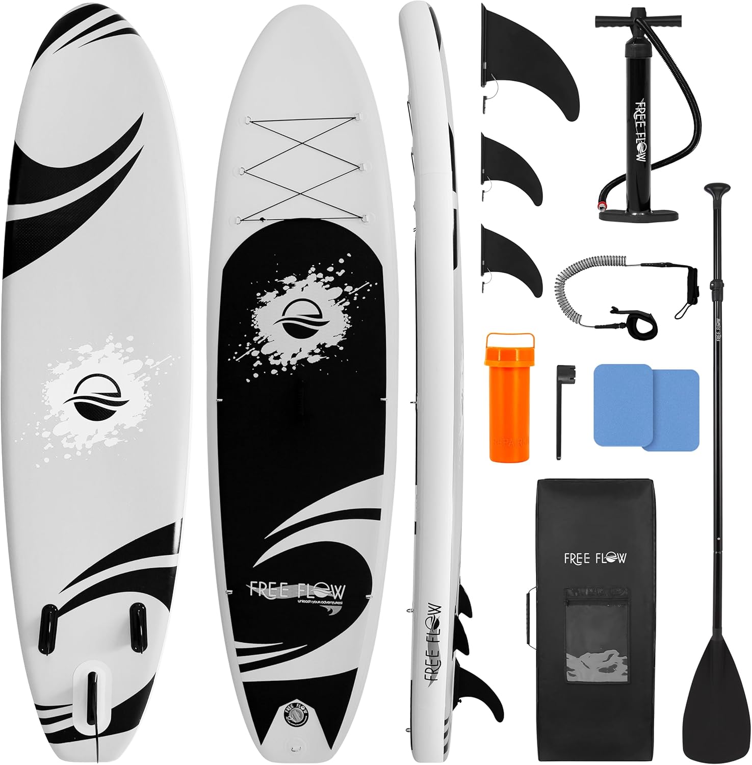Stand Up Inflatable Paddle Board with Premium Accessories