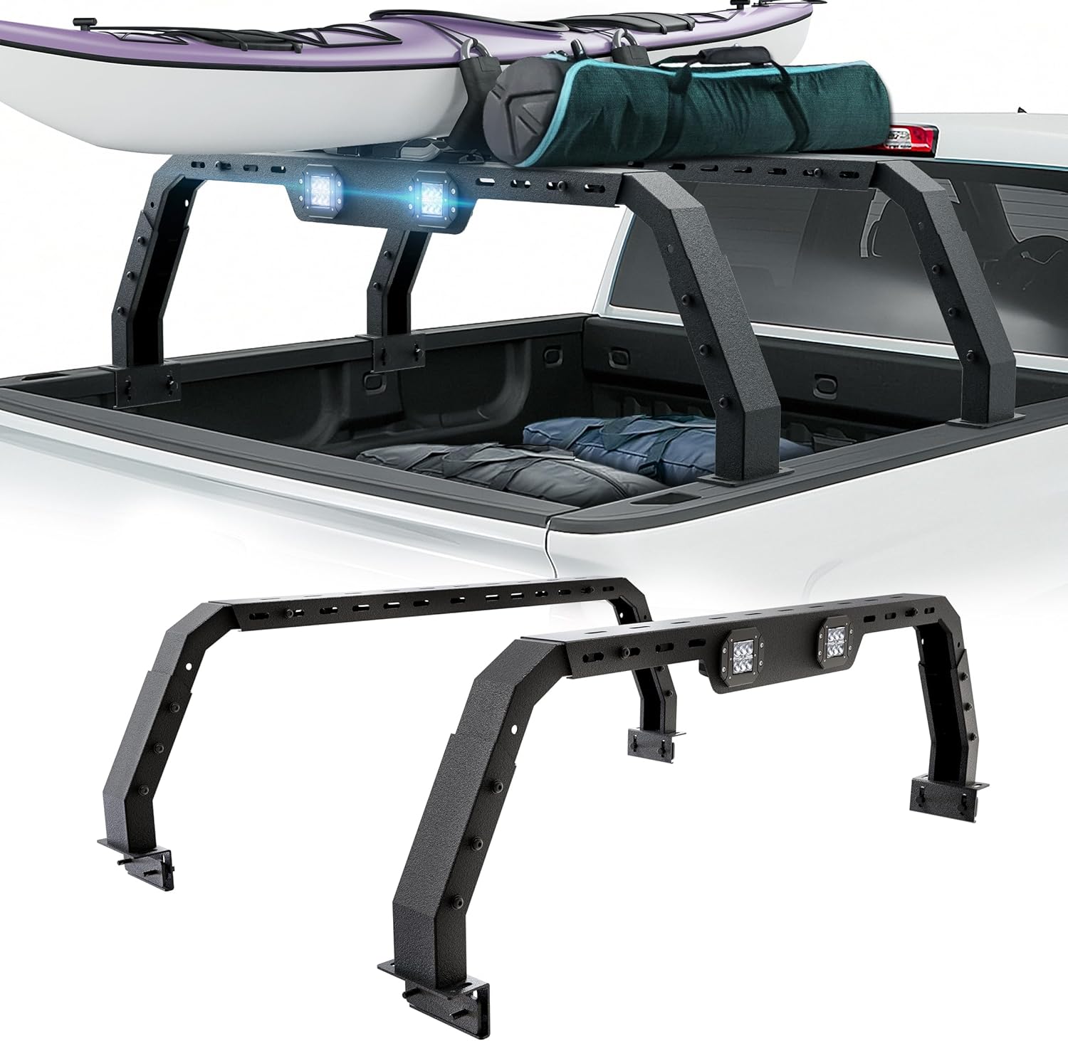YZONA Overland Bed Racks: Light Bar Compatible!