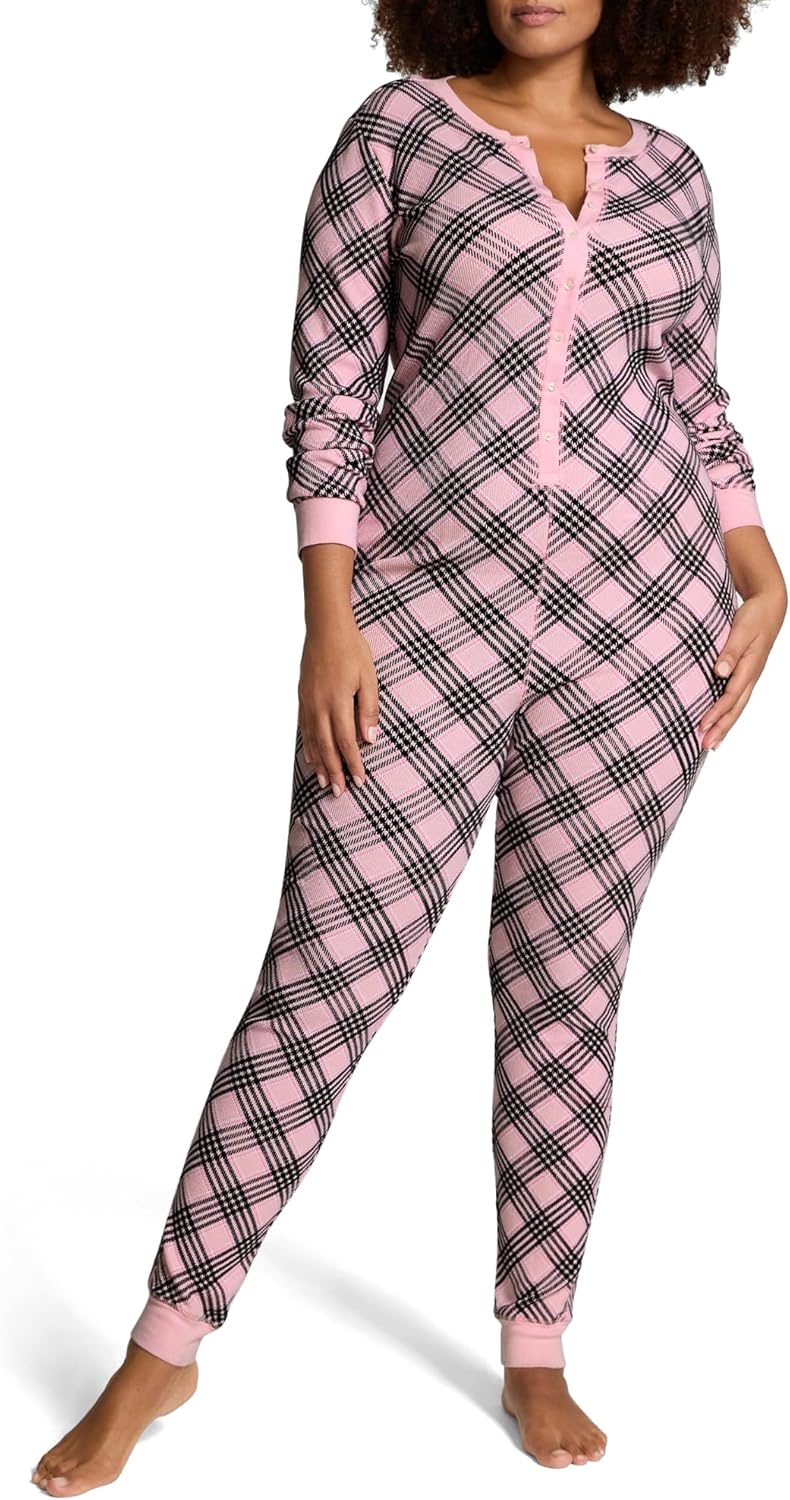 Victoria's Secret Thermal Long Sleeve Onesie for Cozy Sleepwear