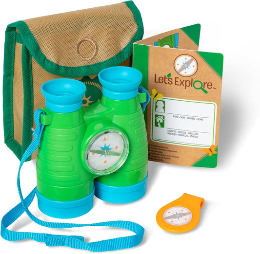 Melissa & Doug Adventure Kit: Binoculars & Compass