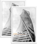 24x36 Poster Frame 2 Pack for Pictures and Art Prints