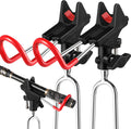 Fishing Rod Holders for Bank Fishing - 360 Degree Adjustable Rod Stand